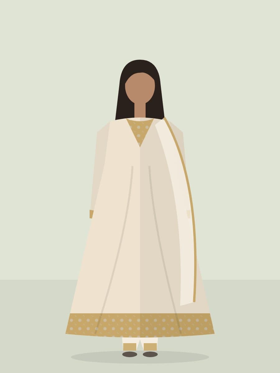 Huma — 3 Piece in Ivory