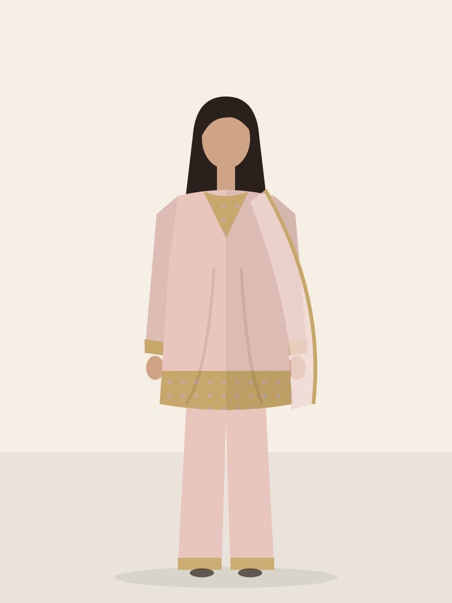 Laaleh — Co-ord Set in Tea Pink