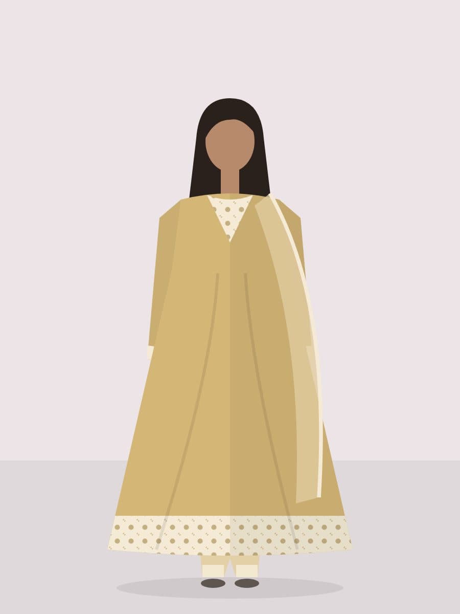 Mehfil — Lehnga Set in Gold