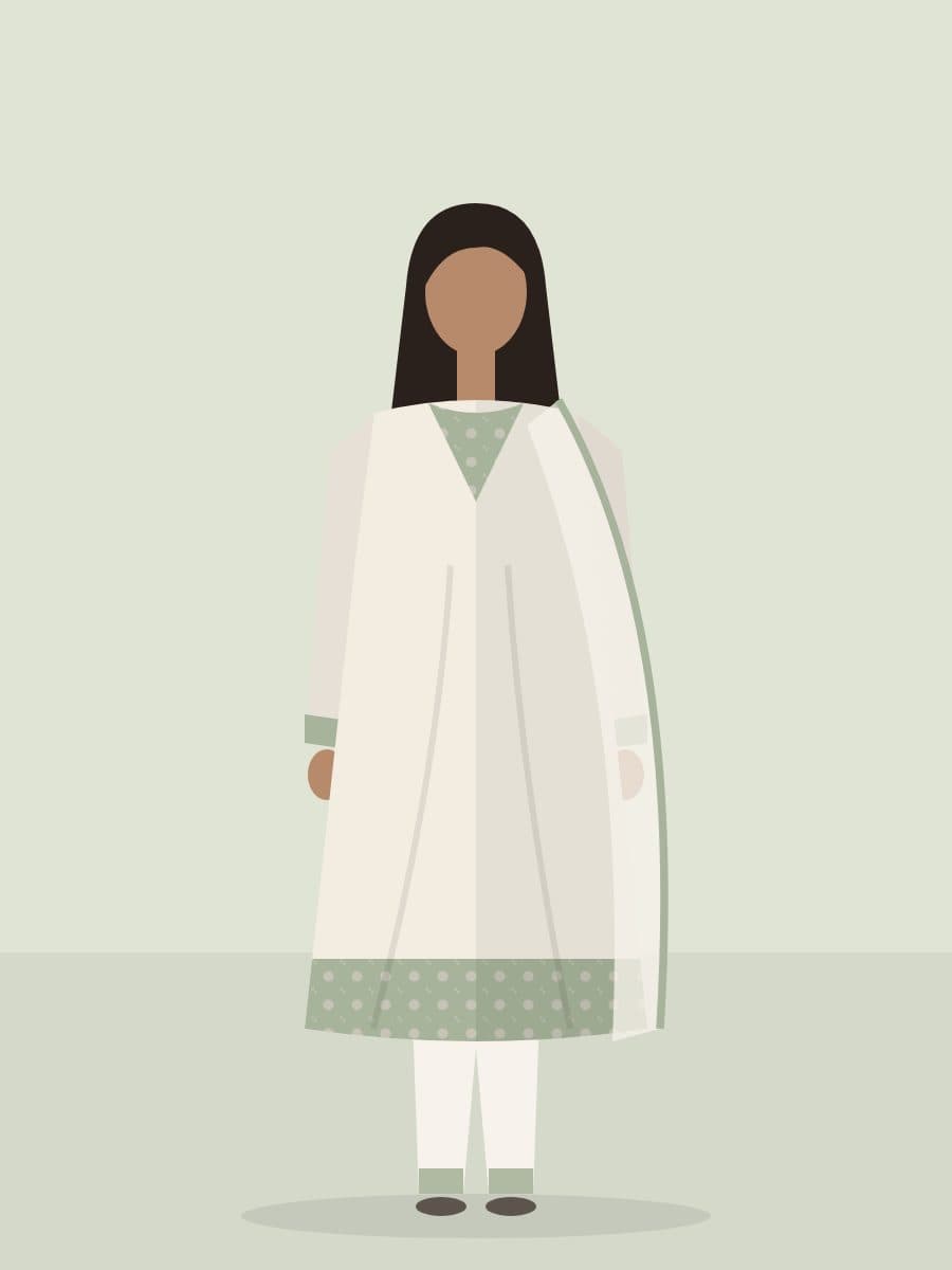 Motia — Unstitched 3 Piece in Off White