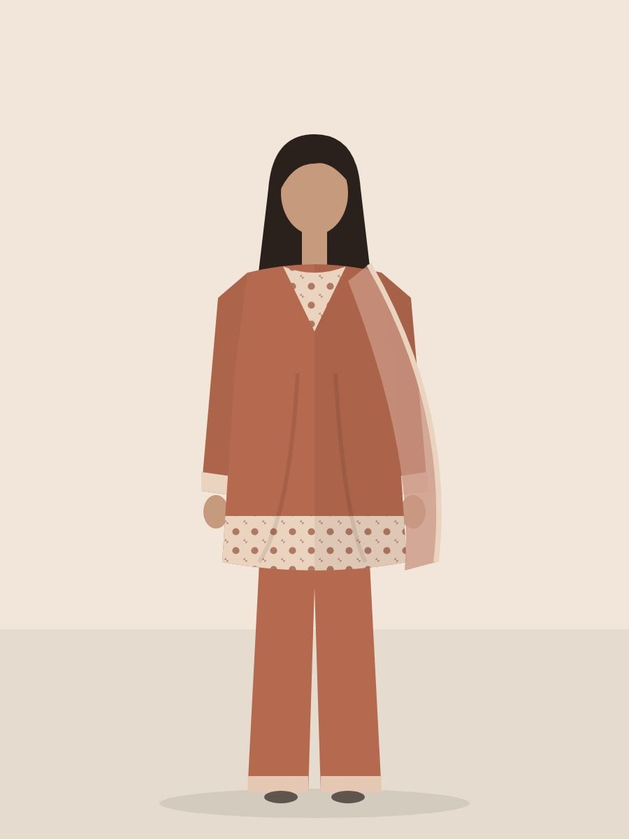 Dilara — Co-ord Set in Rust