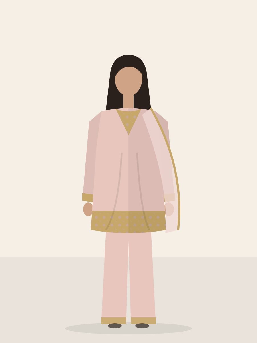 Laaleh — Co-ord Set in Tea Pink