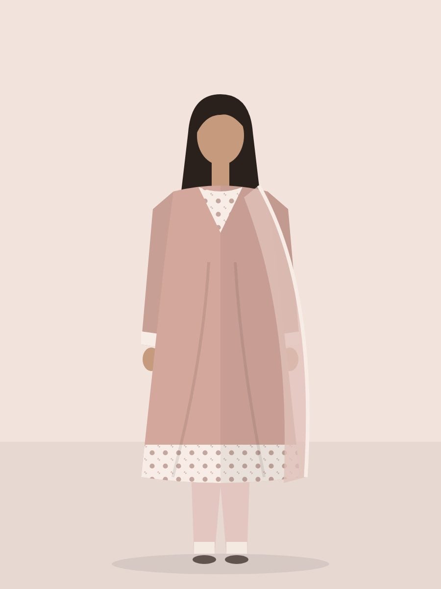Laila — 2 Piece in Dusty Rose