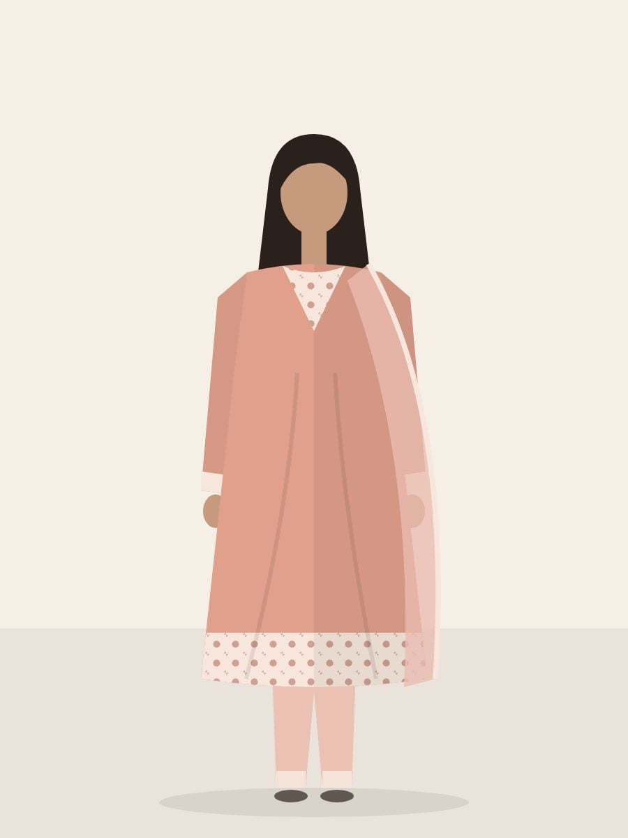 Marjaan — 2 Piece in Coral
